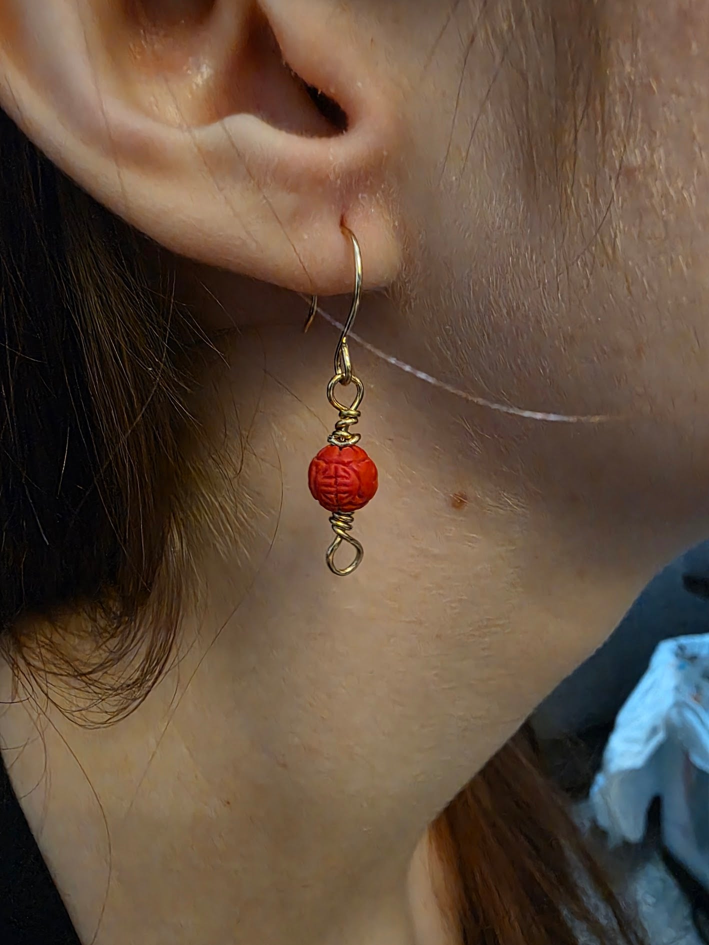 Cinnabar Earrings